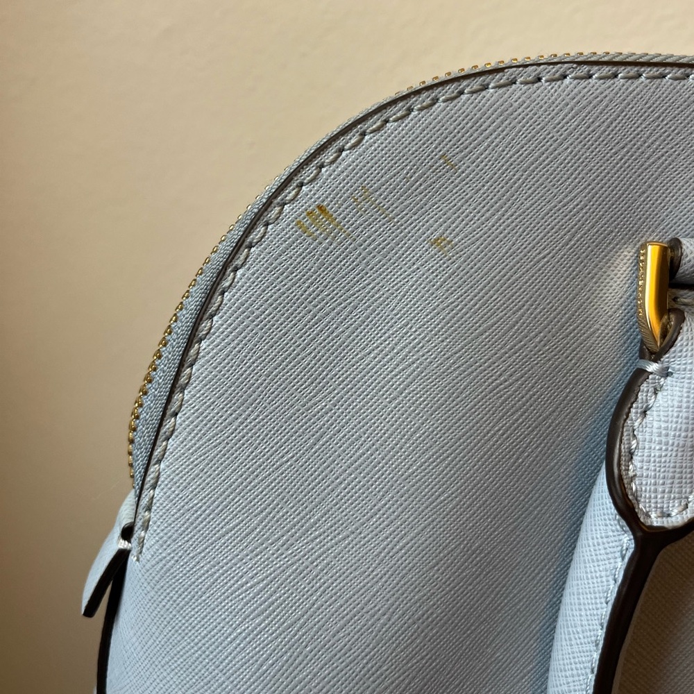 Michael Kors Light Blue Leather Hobo Bag - Picture 5 of 5